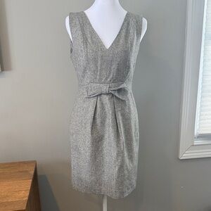 Elegant Gray Sleeveless Dress